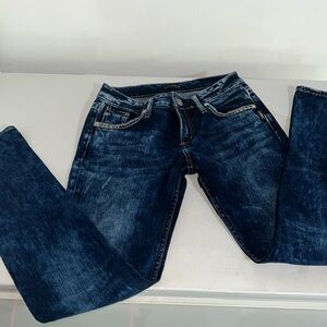 Women’s silver jeans co size W24/L29. Like new condition